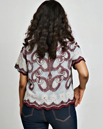 Half Sleeve Women’s Shirt – Rare Design (M to XXL) | Limited 30 Pieces